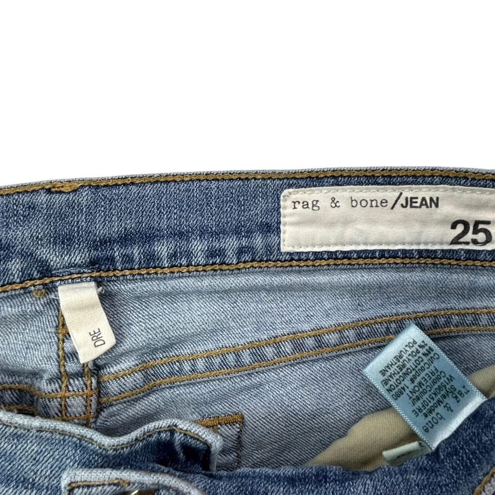 Rag & Bone FREEMONT Dre Slim Ankle Jeans Womens‎ Size 25 Actual 27"Wx29"Inseam - Picture 7 of 16